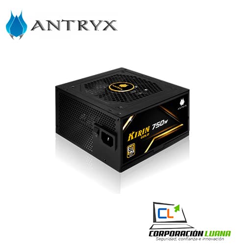 Imagen de FUENTE DE PODER ANTRYX KIRIN 750W ( GPX750S ) MODULAR | 80 PLUS GOLD