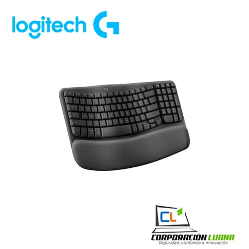 Foto del producto TECLADO LOGITECH ERGO WAVE KEYS, ERGONOMICO, INALAMBRICO BOLT/BT, GRAPHITE 920-012278