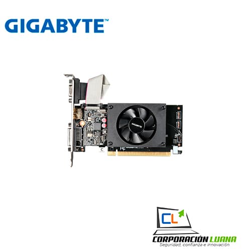 Imagen de TARJETA DE VIDEO GIGABYTE GT 710 ( GV-N710D3-2GL ) 2GB | DDR3 | LOW PROFILE