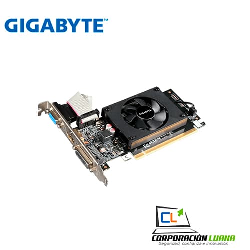 Imagen de TARJETA DE VIDEO GIGABYTE GT 710 ( GV-N710D3-2GL ) 2GB | DDR3 | LOW PROFILE