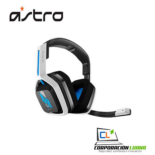 AURICULAR ASTRO A20 WIRELESS ( 939-001876 ) WHITE/BLUE | PS4-5 / PC / MAC | VERSION 2