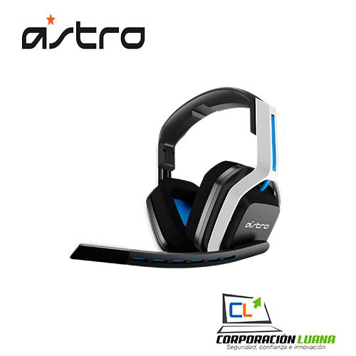 AURICULAR ASTRO A20 WIRELESS ( 939-001876 ) WHITE/BLUE | PS4-5 / PC / MAC | VERSION 2