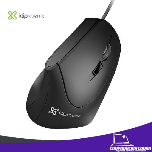 MOUSE VERTICAL KLIP XTREME KROWN ( KMO-506 ) ERGONOMICO 6 BOTONES 1600 DPI