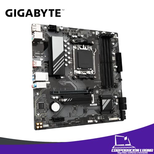 Imagen de MOTHERBOARD GIGABYTE A620M GAMING ( A620M-GAMING-X ) 4 SLOTS | AM5