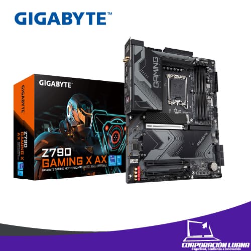 Foto del producto MOTHERBOARD GIGABYTE Z790 GAMING X AX ( Z790 GAMING X AX ) DDR5 | LGA1700