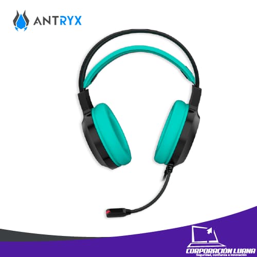 Imagen de AUDIFONO C/MICROFONO ANTRYX IRIS-K ( AGH-7100KYW ) YELLOW 7.1 VIRTUAL USB