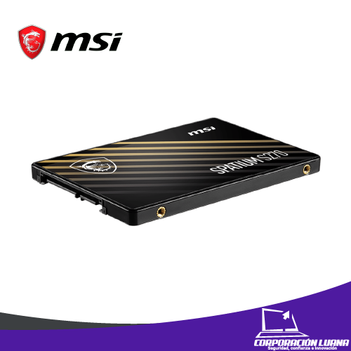 Imagen de SSD MSI 480GB SPATIUM ( SPATIUM-S270-SATA-2.5-480GB ) SATA