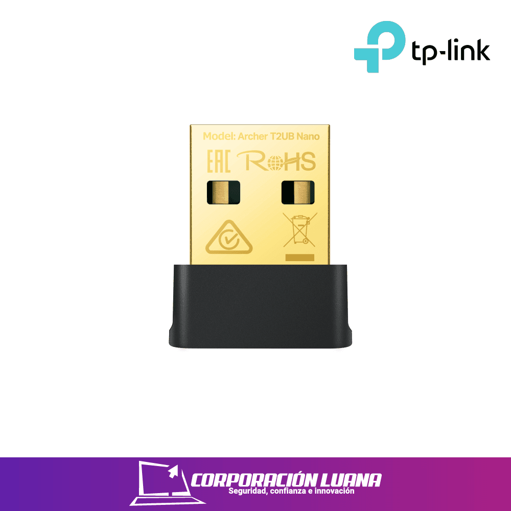 ADAPTADOR TP-LINK AC600 ( T2UB NANO ) WIFI - BLUETOOTH 4.2