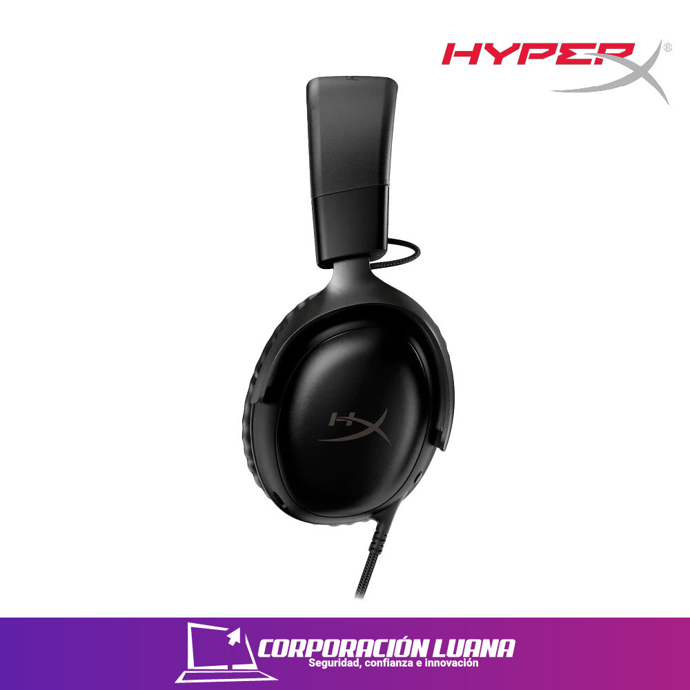 Imagen de AUDIFONOS HYPERX CLOUD III SIGNATURE COMFORT ( N53168-001 ) NEGRO | MULTI-PLATAFORM