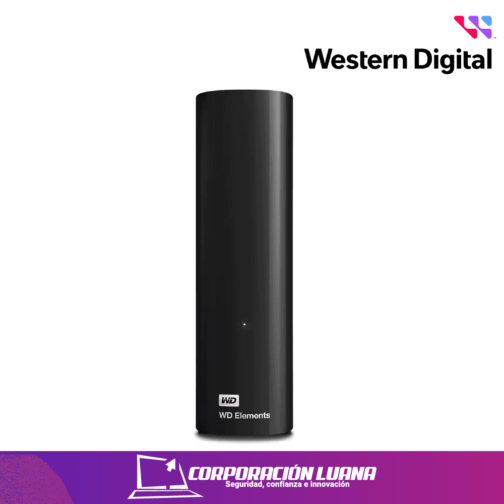 DISCO DURO EXTERNO WESTERN DIGITAL ELEMENTS DESKTOP 14TB ( WDBWLG0140HBK-NESN )