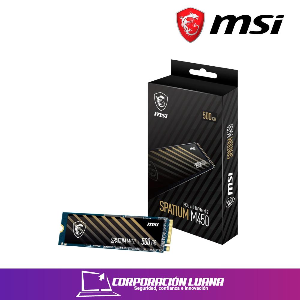 SSD MSI SPATIUM M450 500GB ( S78-440K220-P83 ) M.2 | NVME 1.4