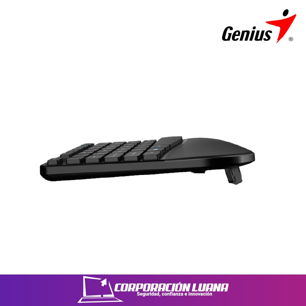 Imagen de TECLADO GENIUS ERGO KB-700 ( 31310053401 ) C/TECLADO COPILOT | NEGRO USB