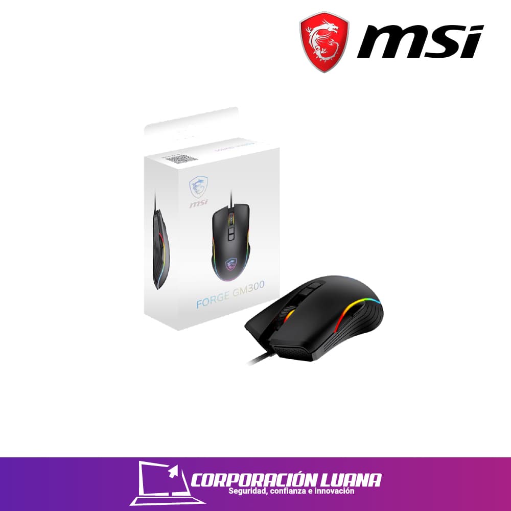 Foto del producto MOUSE MSI FORCE GM300 ( FORCE-GM300 ) 7200 DPI | 10MC