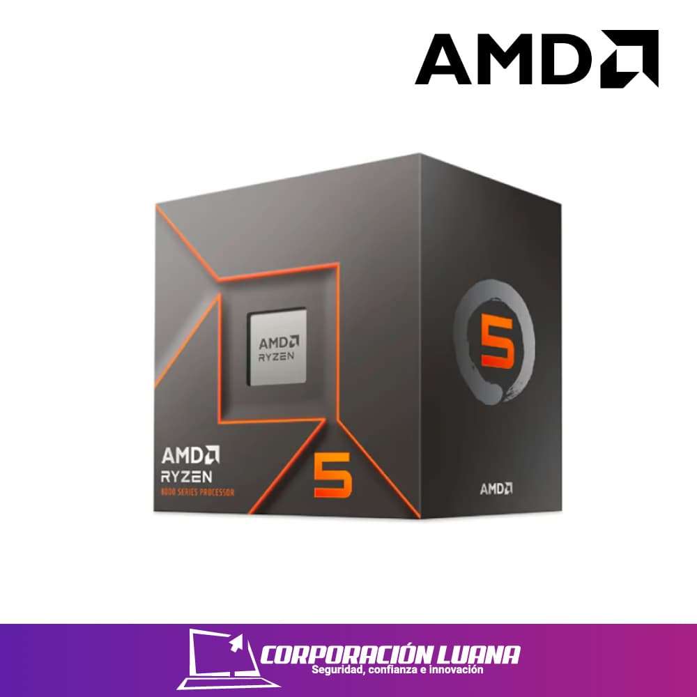 Foto del producto PROCESADOR AMD RYZEN 5 8400F ( 100-100001591BOX ) CACHE 16MB | HASTA 4.7 GHZ | AM5