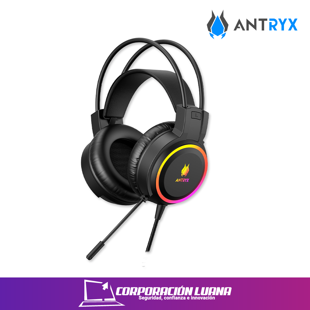 Imagen de COMBO ANTRYX GC-3100 X3 ( AGC-3100-X3KRE-SP ) TECLADO+MOUSE+AUDIFONOS | SWITCH RED