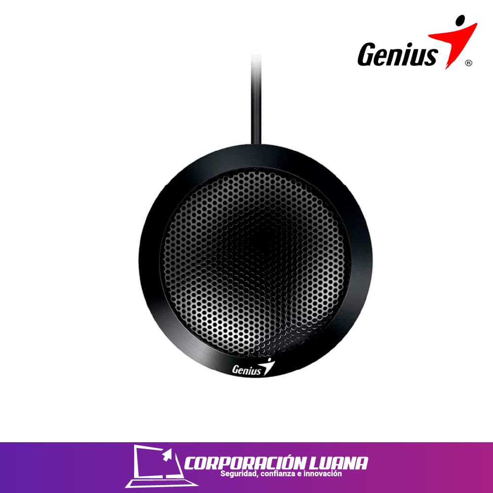 Imagen de MICROFONO GENIUS MIC-100U ( 31700001400 ) P/VIDEO COFERENCIA NEGRO