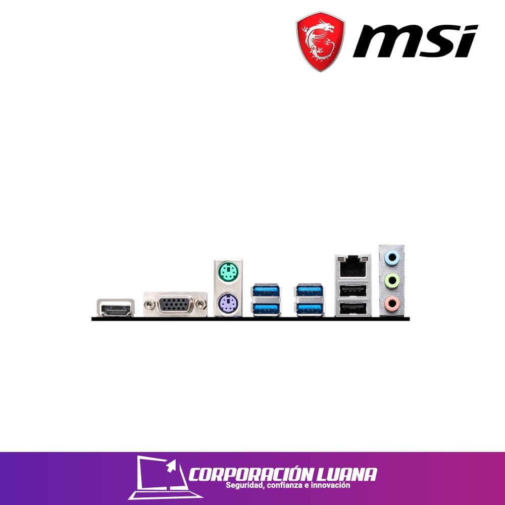 Imagen de MOTHERBOARD MSI PRO A620M-E, CHIPSET AMD A620, SOCKET AM5, HDMI, VGA, MATX DDR5  ( PRO A620M-E)