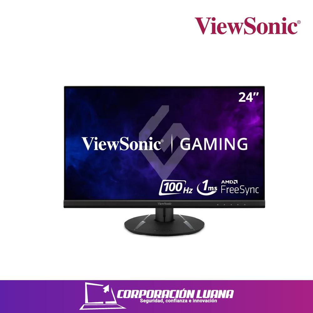MONITOR VIEWSONIC 23.8" ( VX2416 ) IPS - FHD | 100HZ - 1MS | C/PARLANTES 2W | HDMI DP