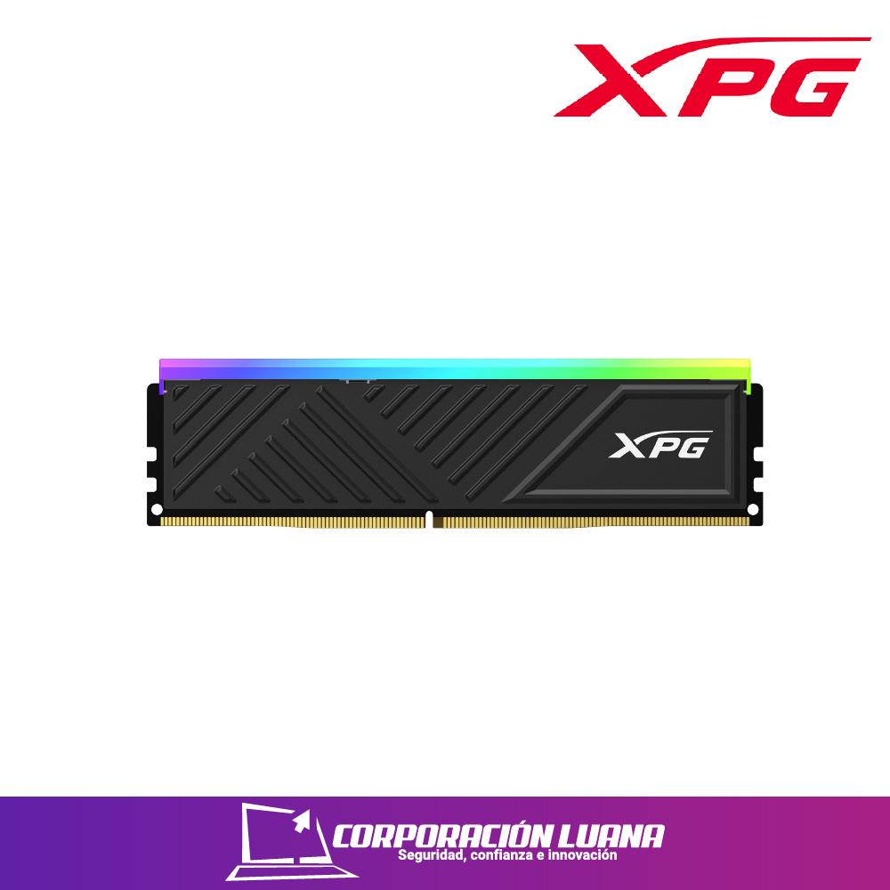 MEMORIA RAM XPG SPECTRIX D35G 16GB 3200MHZ ( AX4U320016G16A-SBKD35G ) DDR4 | BLACK | LED RGB
