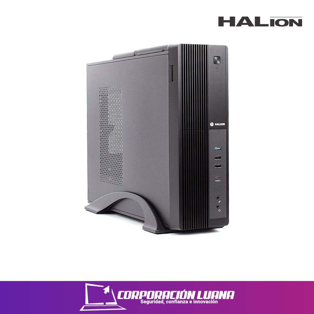 Imagen de CASE SLIM HALION SUPRA PRO S616 350W USB 3.0 USC-C