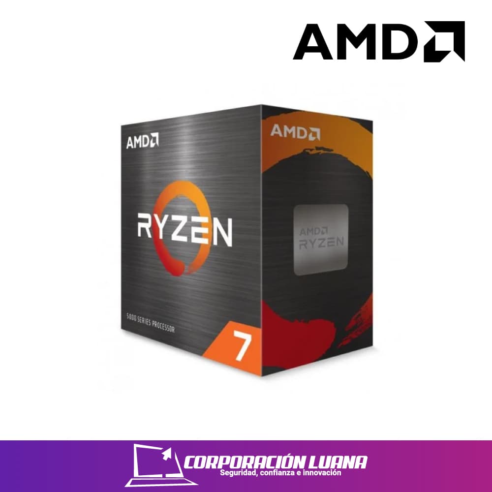 Imagen de PROCESADOR AMD RYZEN 7 5800XT( 100-100001582BOX ) 3.80GHZ - 4.8GHZ | 8 CORES | 16 HILOS CACHE 36 MB | AM4
