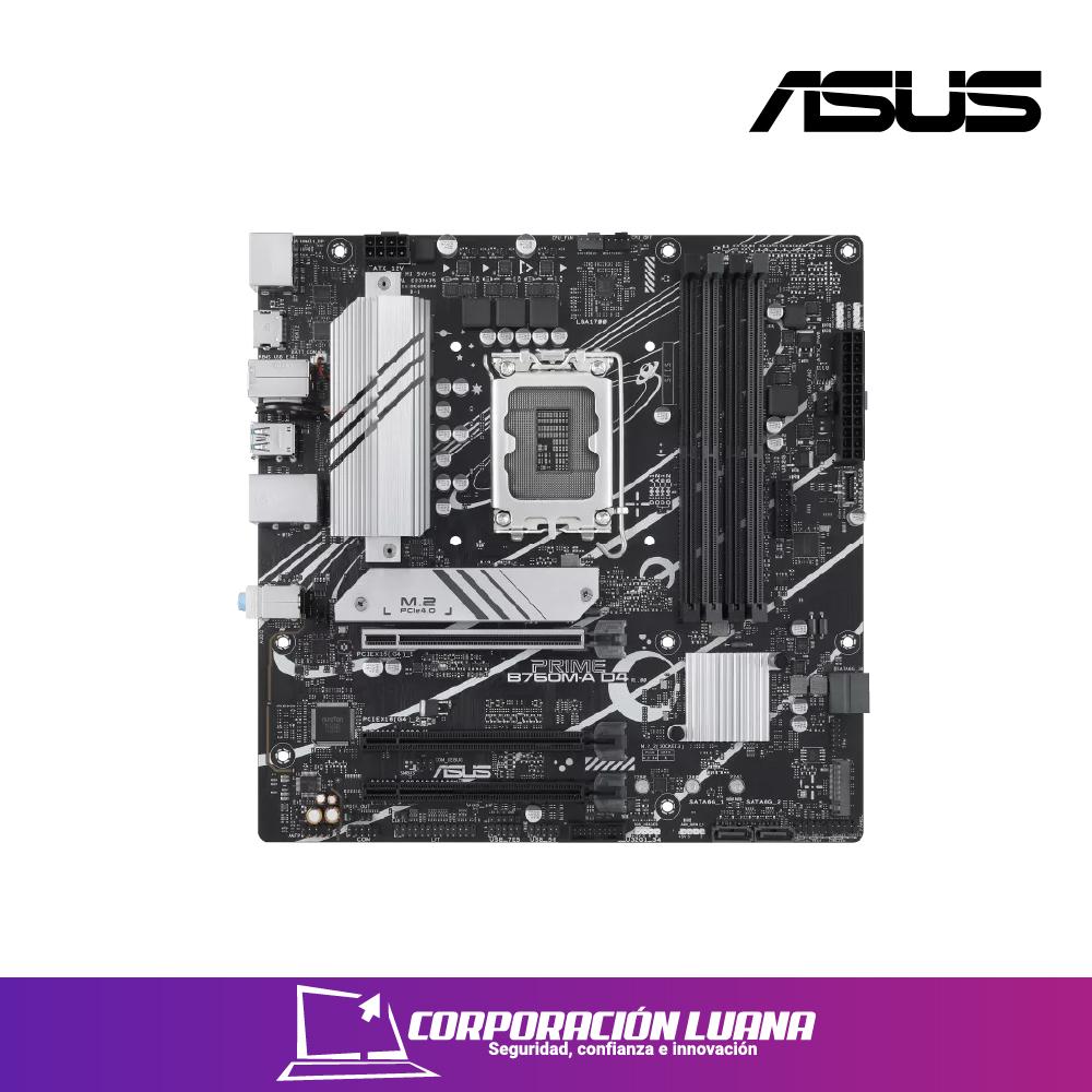MOTHERBOARD  ASUS PRIME B760M-A D4 DDR4 LGA 1700 V/S/L (PN:90MB1D00-M1EAY0)