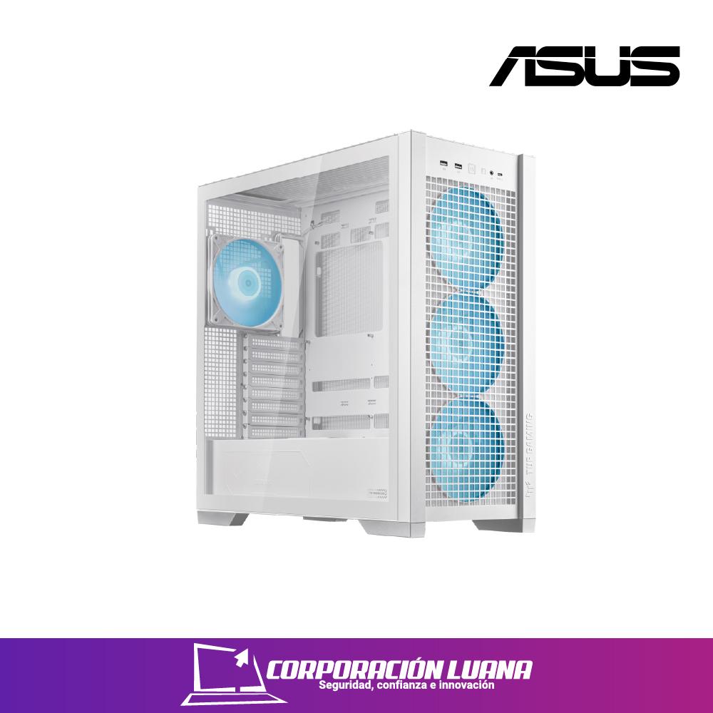 CASE ASUS TUF GAMING GT302 ( GT302 ) S/FUENTE | BLANCO | X4 FAN ARGB