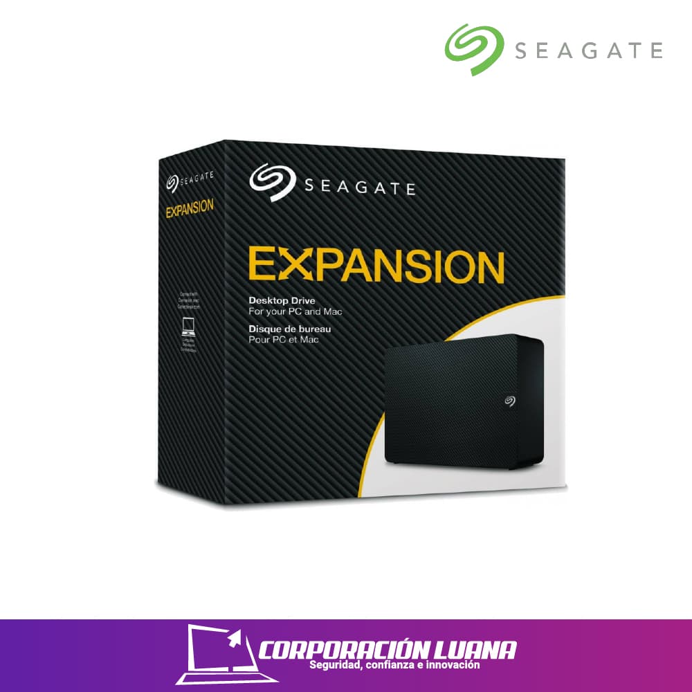 Foto del producto DISCO DURO EXTERNO SEAGATE EXPANSION 24TB ( STKP24000400 ) USB 3.0 | 3.5
