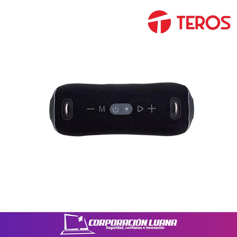 PARLANTE TEROS BLUETOOTH 5.0 ( TE-6046N ) NEGRO | 40W | LED | 1200MAH