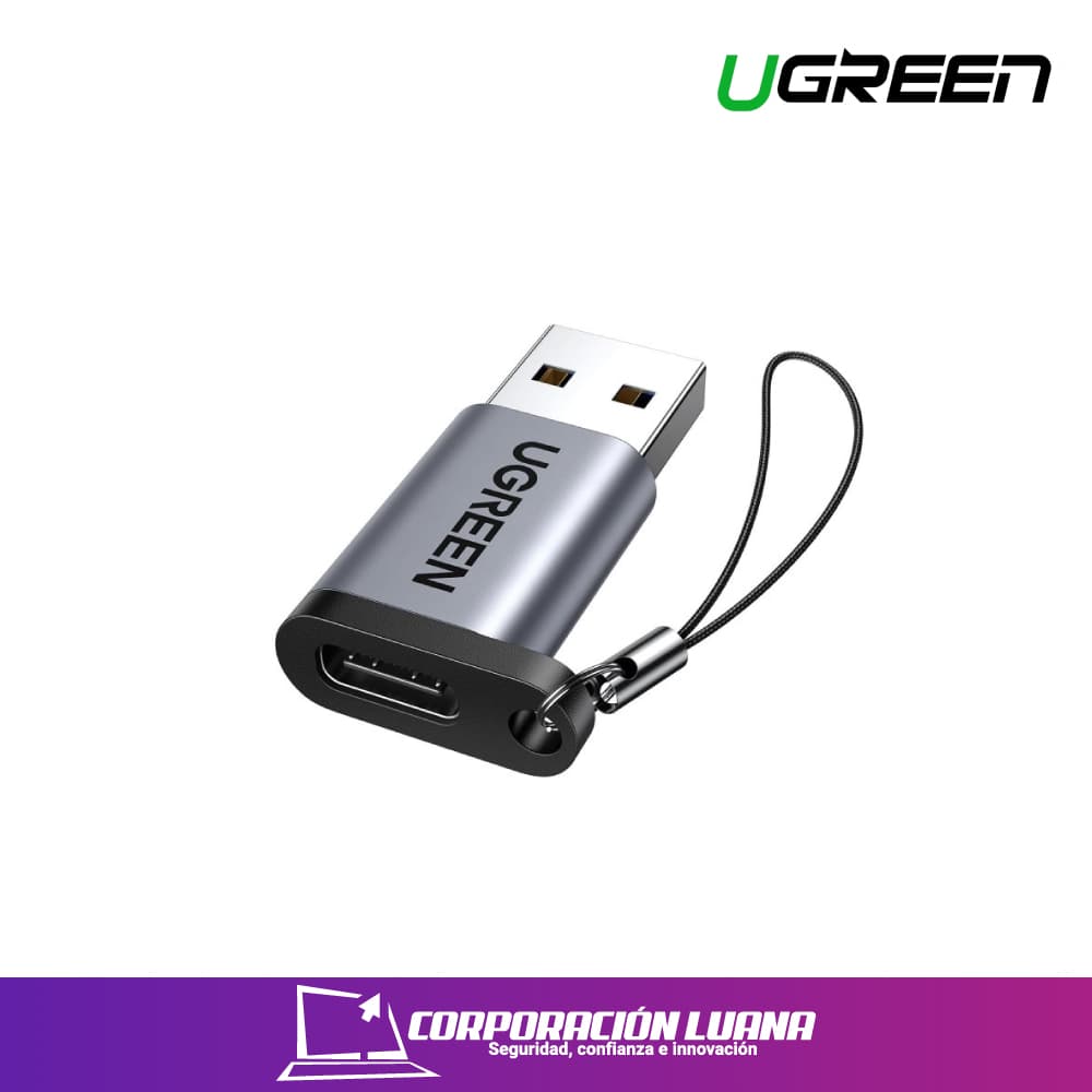 Foto del producto UGREEN ( 50568 ) USB-A MALE TO USB-C FEMALE ADAPTER