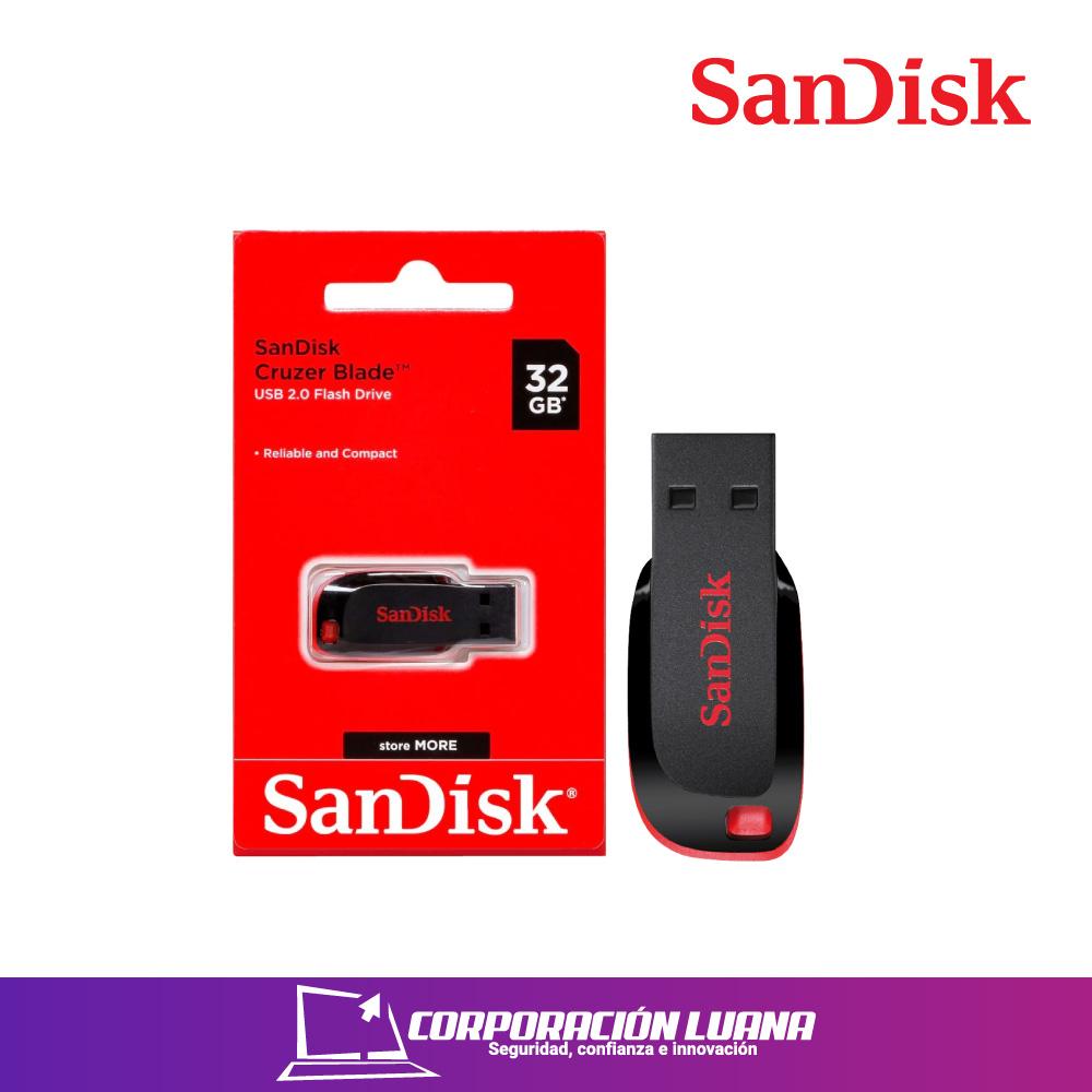 MEMORIA FLASH USB SANDISK 32GB ( Z50 ) CRUZERBLADE