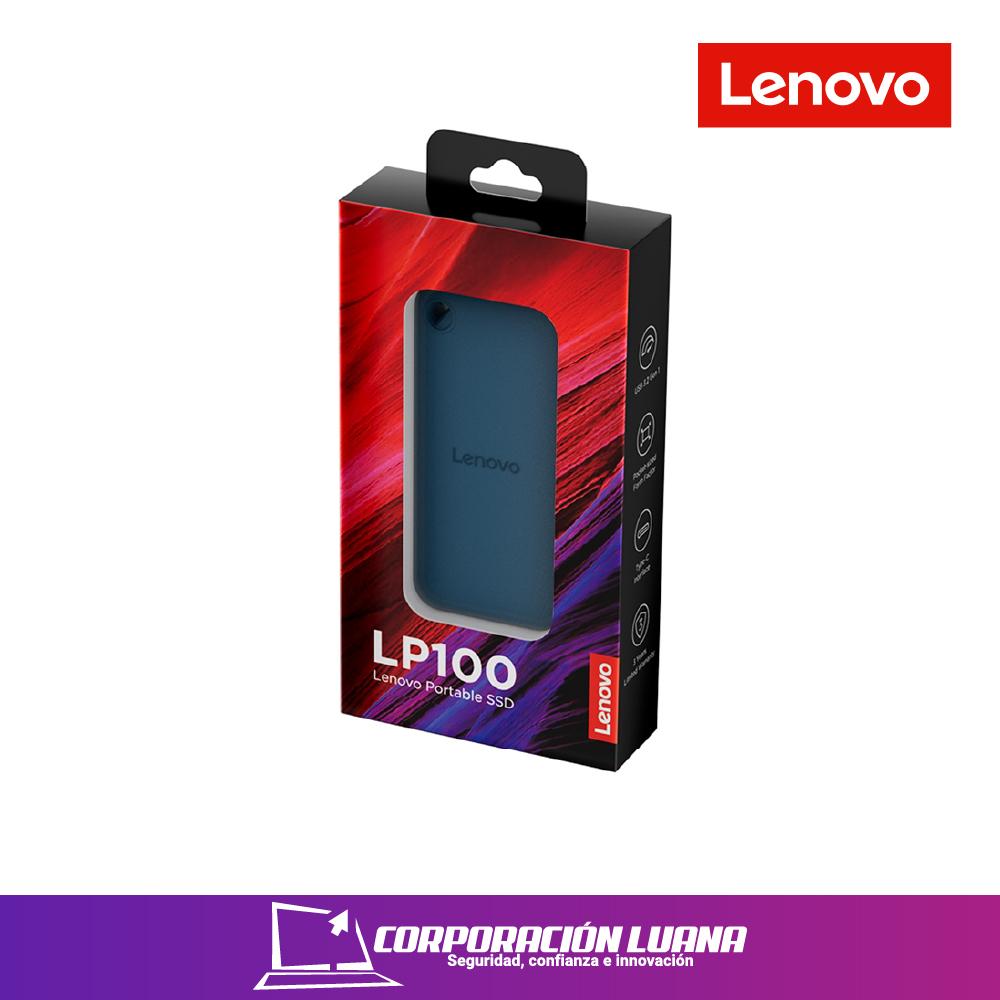 SSD EXTERNO LENOVO 1TB ( LP100 ) TIPO C GENERACION 3.2 | BLUE