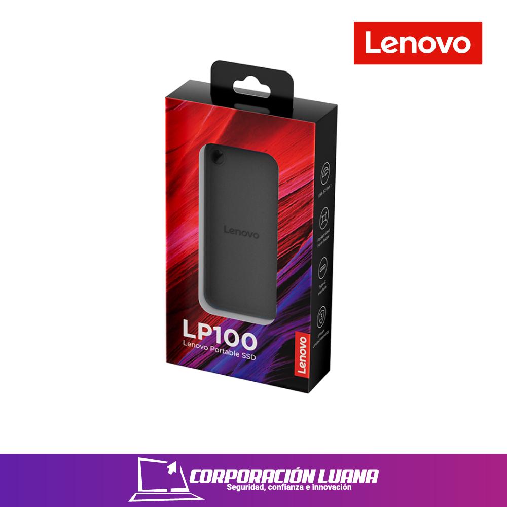 SSD EXTERNO LENOVO 1TB ( LP100 ) TIPO C GENERACION 3.2 | LUNA GREY