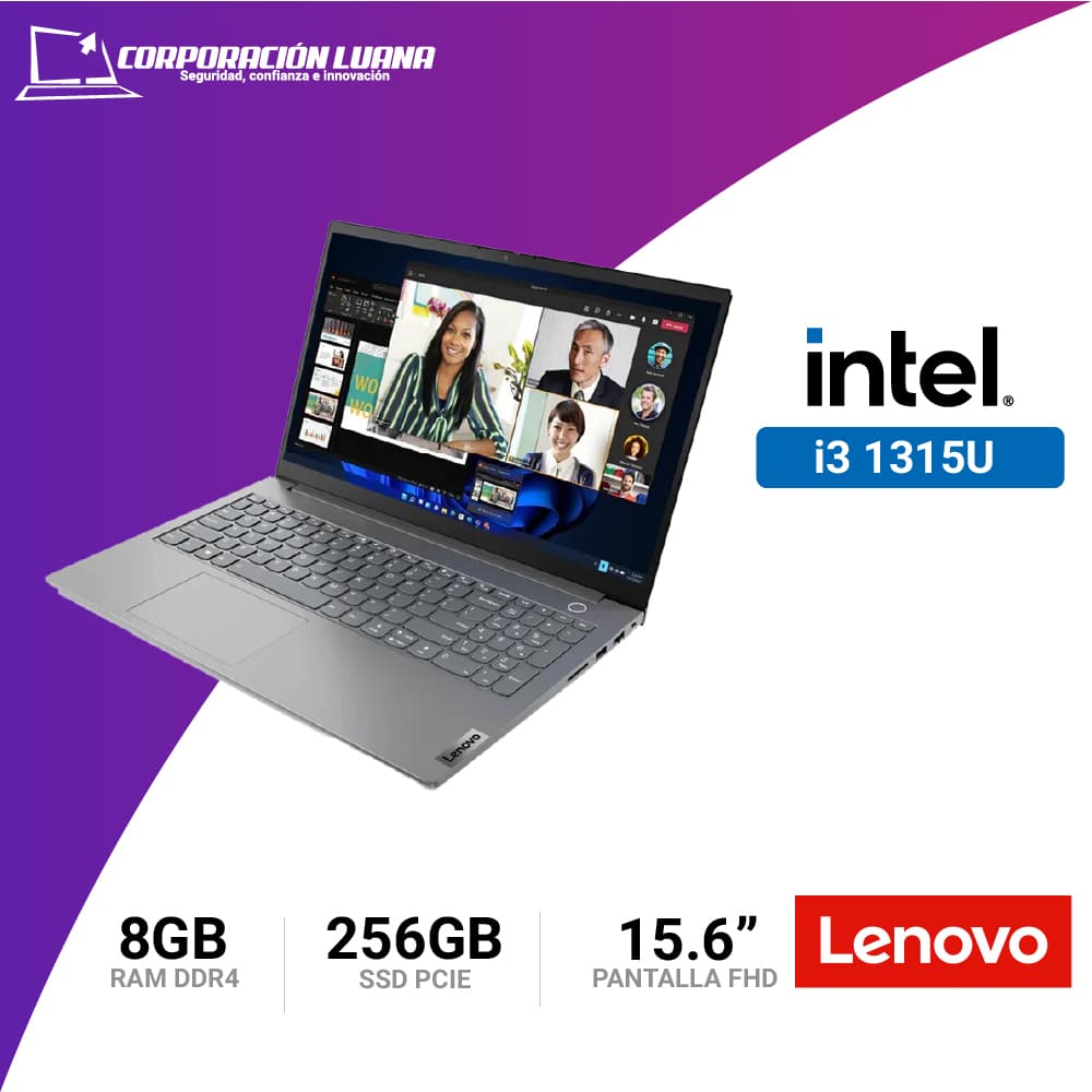 Imagen de LAPTOP LENOVO V15 G4 IRU INTEL CORE I3 1315U ( V15-G4-IRU ) RAM 8GB | SSD 256GB | INTEGRADO | 15.6" FHD | FREE OS | GRIS