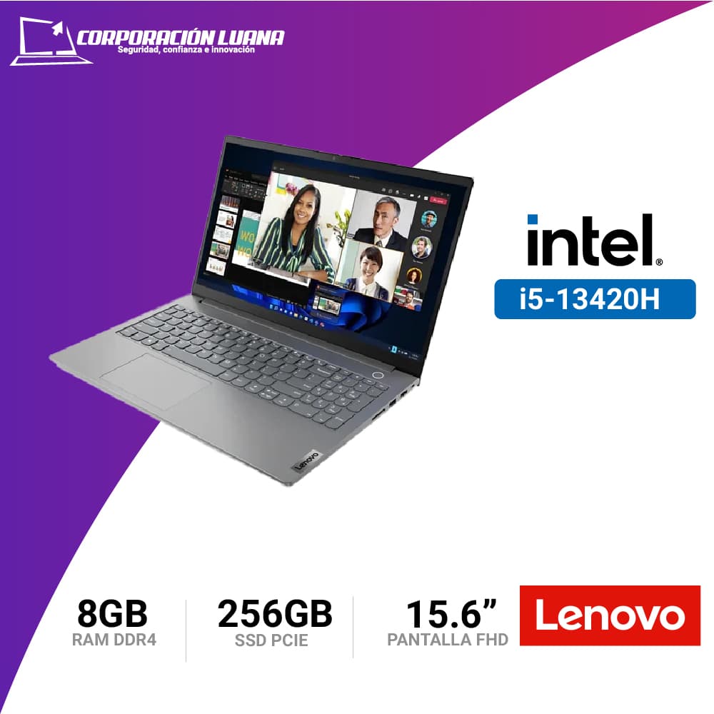 Imagen de LAPTOP LENOVO V15 G4 INTEL CORE I5 13420H ( V15-G4 IRU ) RAM 8GB DDR4 | SSD 256GB | 15.6" FHD | INTEGRADO | FREE OS
