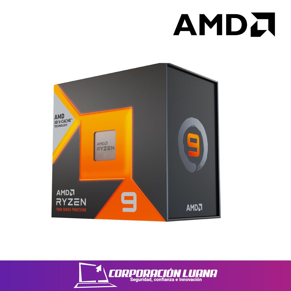 PROCESADOR AMD RYZEN 9 9900X3D ( 100-1000001368WOF ) 4,4 GHZ - 5,5 GHZ | 128MB CACHE | AM5