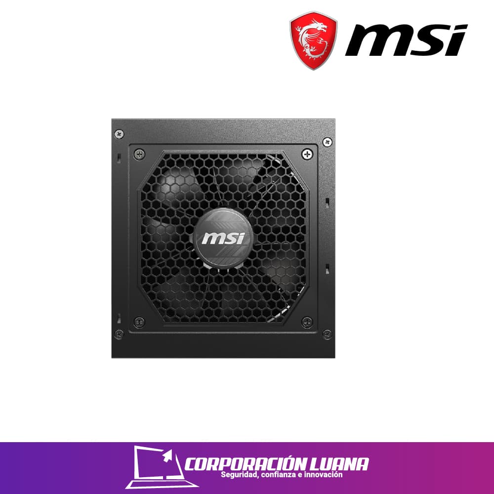 Imagen de FUENTE DE PODER MSI MAG A850GL 850W ( MAG A850GL PCIE5 ) 80 PLUS GOLD | MODULAR