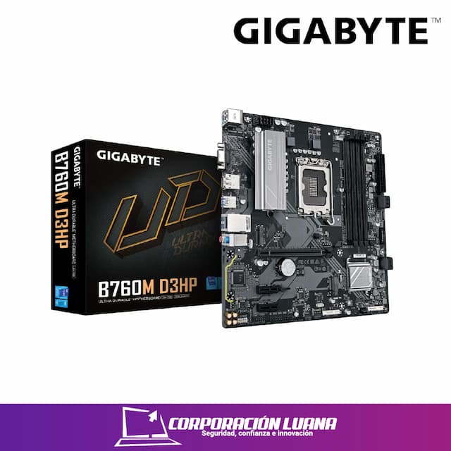 MOTHERBOARD GIGABYTE B760M D3HP WIFI 6 ( B760M-D3HP-WIFI6 ) DDR5 | LGA1700