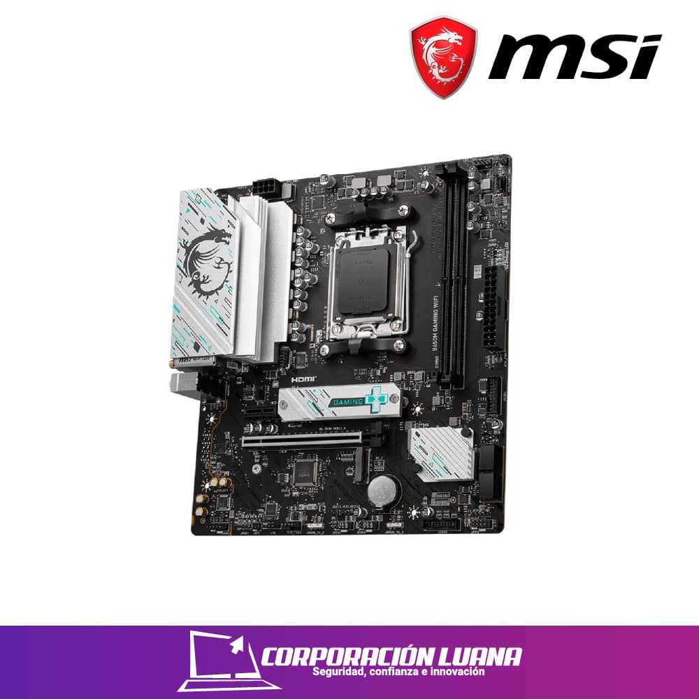 Imagen de MOTHERBOARD MSI B650M GAMING WIFI ( MBMSB650MGMGWF ) DDR5 | AM5