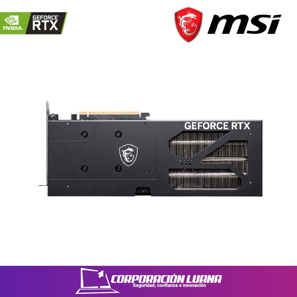 Imagen de TARJETA DE VIDEO MSI RTX 5060 VENTUS OC V3 ( RTX-5060-8GDVENTUS-3OC ) 8GB GDDR7 | X3 FAN | X3 DP - HDMI