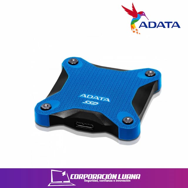 SSD EXTERNO ADATA SD620 512GB ( SD620-512GCBL ) 520MB/S LECTURA - 460MB/S ESCRITURA | AZUL | PC - PS - XBOX