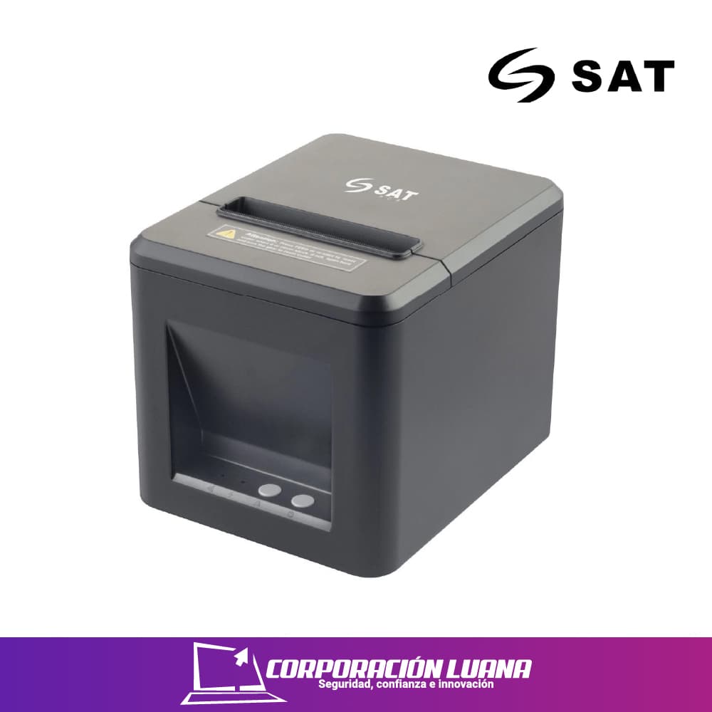 Foto del producto IMPRESORA TERMICA SAT Q22UE ( 4070030000375 ) 80MM | RED | 1D Y 2D | 230MM/S