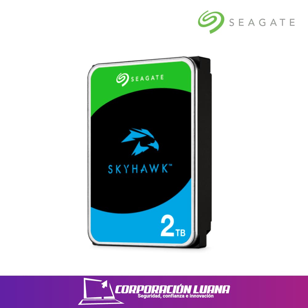 Foto del producto DISCO DURO SEAGATE 2TB SKYHAWK ( ST2000VX017 ) 5400 RPM | 256MB | VIGILANCIA