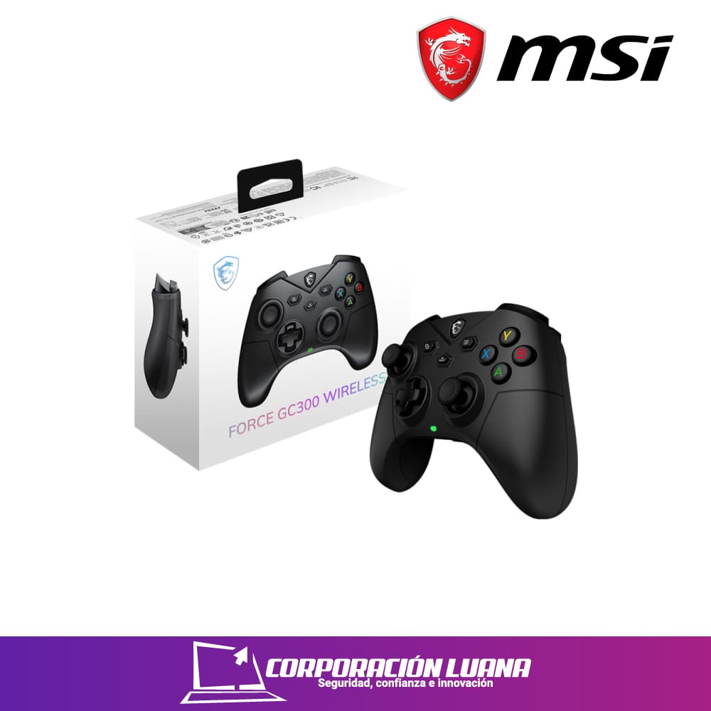 Foto del producto MANDO XBOX MSI FORCE ( GC300 W ) NEGRO | WIRELESS
