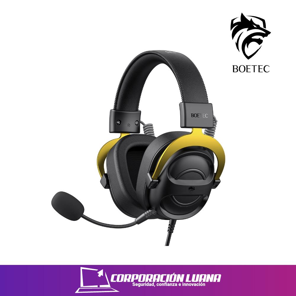 AUDIFONO C/MICROFONO BOETEC LYCAN ( BOE-002E )  3.5MM | NEGRO