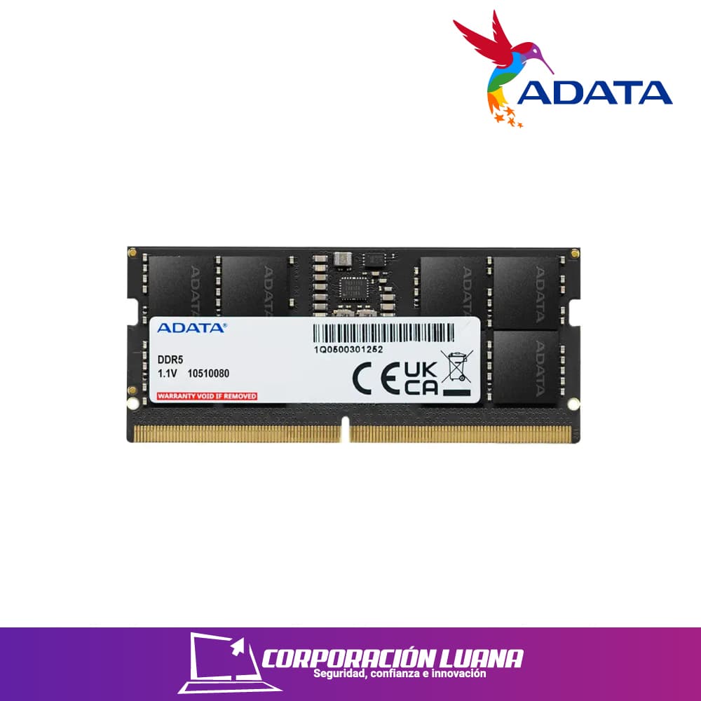 Foto del producto MEMORIA SODIMM ADATA PREMIER 16GB 5600MHZ  ( AD5S560016G-S ) DDR5
