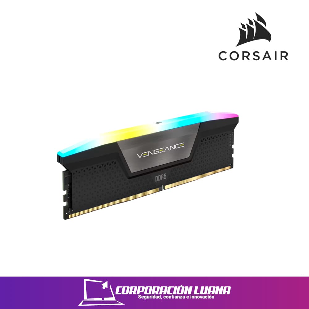 Foto del producto MEMORIA RAM CORSAIR VENGEANCE 16GB 5200 MHZ ( CMK16GX5M1B5200C4 ) DDR5 | NEGRO