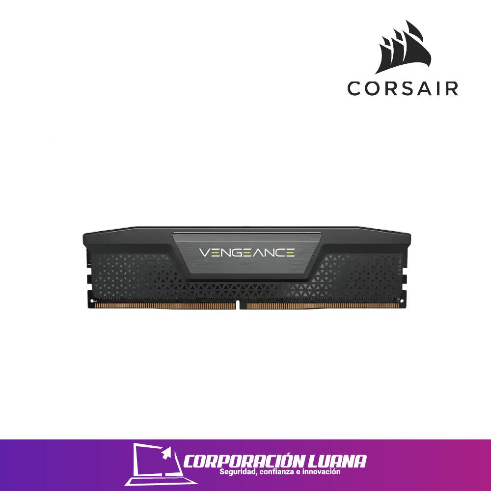 MEMORIA RAM CORSAIR VENGEANCE 16GB 5200 MHZ ( CMK16GX5M1B5200C4 ) DDR5 | NEGRO