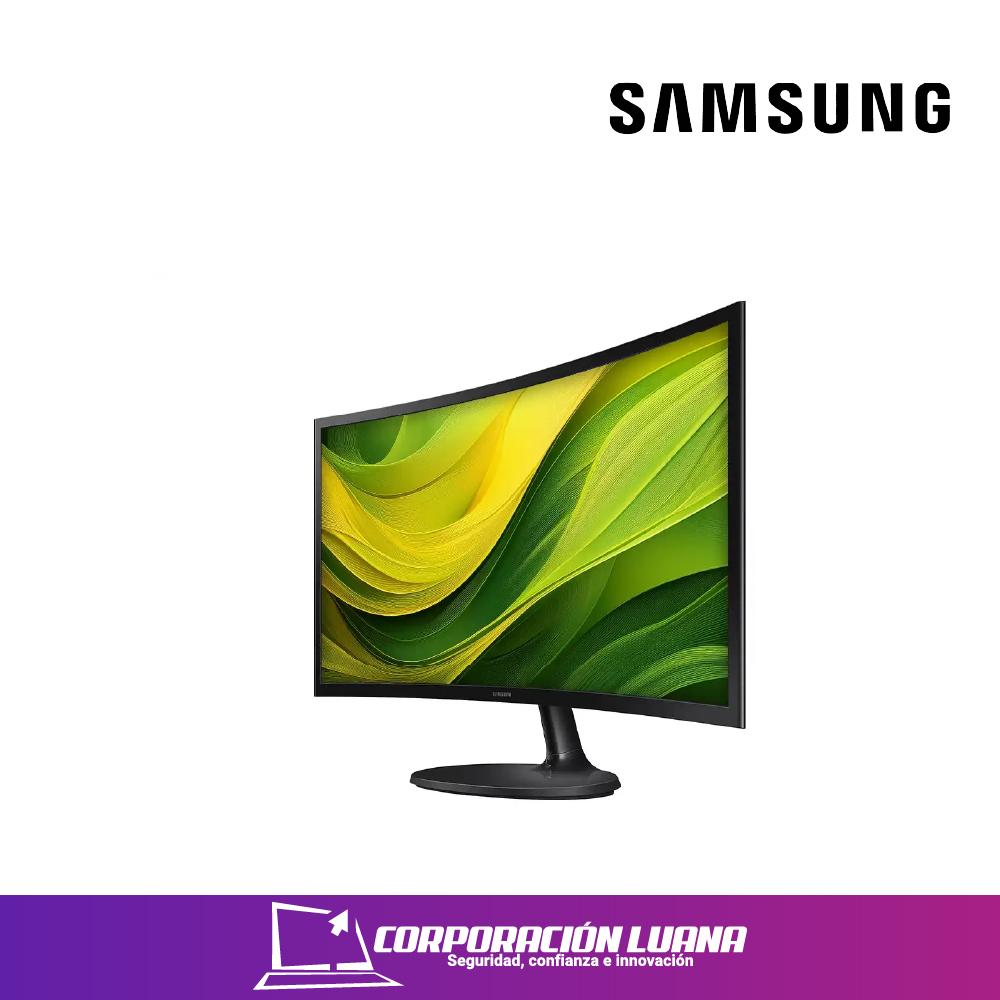 MONITOR CURVO SAMSUNG 24" ESSENTIAL S3 ( LS24D360GALXPE ) VA | FHD - 100HZ - 4MS | VGA - HDMI