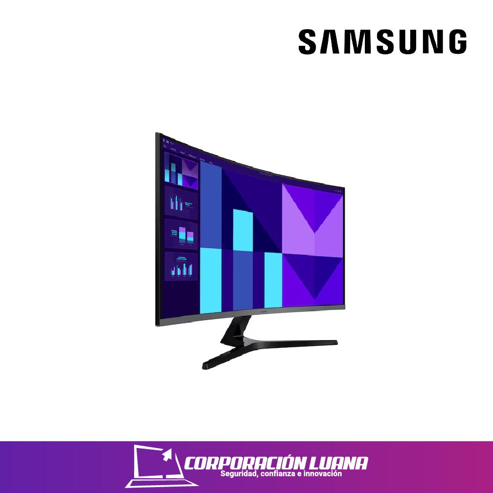 MONITOR SAMSUNG 32" ESSENTIAL S3 D390 CURVO ( LS32D390GANXZA ) VA | FHD - 4MS | 100HZ | HDR10 | HDMI - VGA
